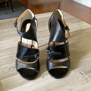 Camilla Skovgaard strappy heels size 35 US 5 Black